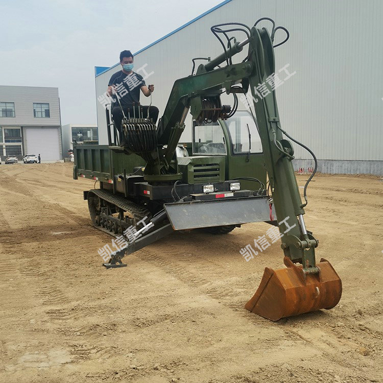 隨車固定小型抓木機